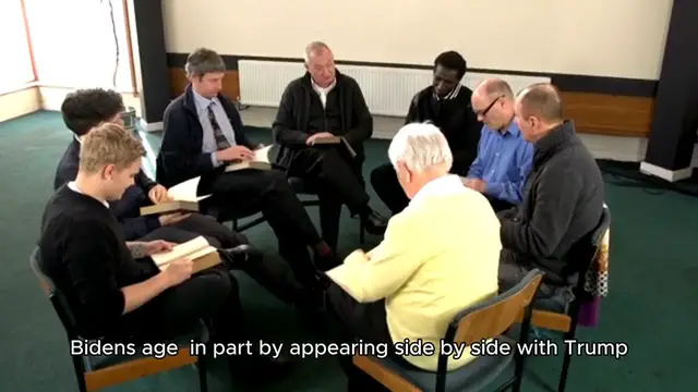 'Video thumbnail for The voters watching the debate with a hand over their eyes'