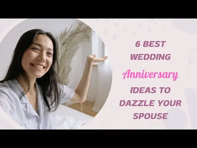 'Video thumbnail for 6 Best Wedding Anniversary Gift Ideas to Dazzle your Spouse #giftideas #weddinganniversary'
