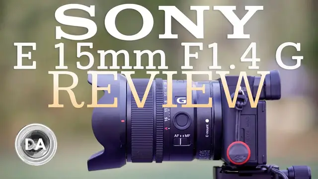 'Video thumbnail for Sony E 15mm F1.4 G Wide Angle Prime Review DA'