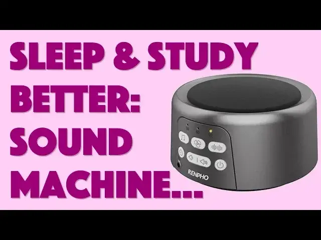 'Video thumbnail for Renpho White Noise & Sleep Sound Machine - Reviewed!'