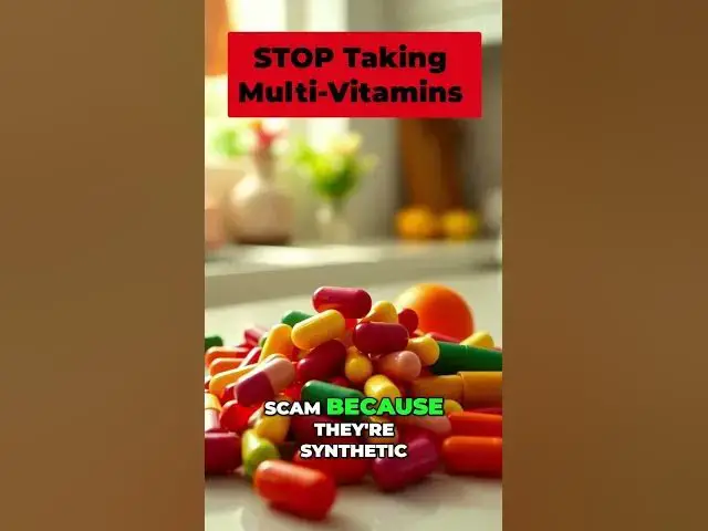 'Video thumbnail for Why Your Multivitamin Is a Waste of Money'