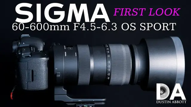 'Video thumbnail for Sigma 60-600mm F4.5-6.3 Sport: First Look | 4K'