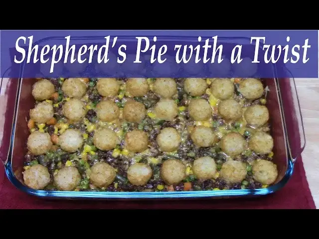 'Video thumbnail for SHEPHERD'S PIE WITH A TWIST'