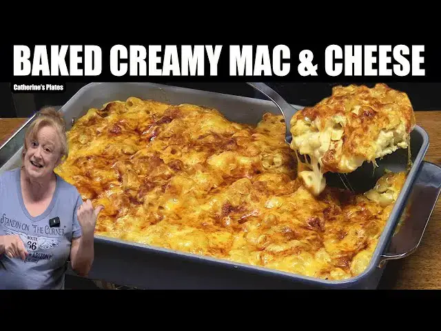 'Video thumbnail for BAKED MAC & CHEESE Delicious Cheesy Side Dish'