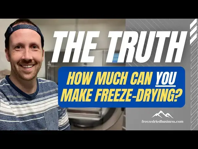 'Video thumbnail for Can You Make MONEY With A Freeze Dryer? | The Truth About The Freeze-Drying Business Industry'