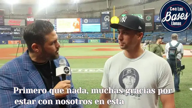 'Video thumbnail for YANKEES: Kyle Higashioka nos impresiona hablando español (entrevista)'