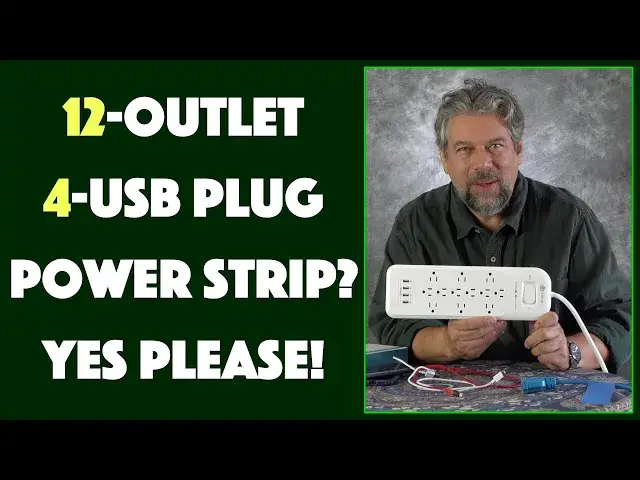 'Video thumbnail for iClever 12 Outlet Power Strip IC-BB01 -- REVIEW'