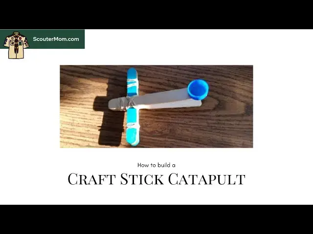'Video thumbnail for How to Make a Craft Stick Catapult'