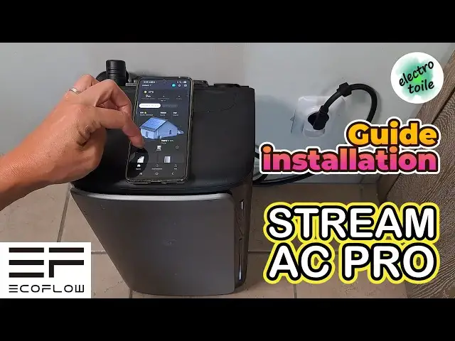 'Video thumbnail for Guide d'installation et des réglages de la batterie solaire EcoFlow STREAM AC PRO'