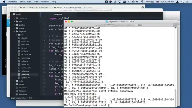 'Video thumbnail for Data Visualization(Code Sample: Pagerank Visualization) - Python Tutorial - (Part 75)'