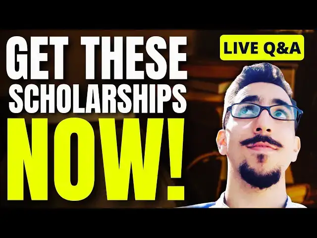 'Video thumbnail for Answering Scholarship Questions - GS Livestream'