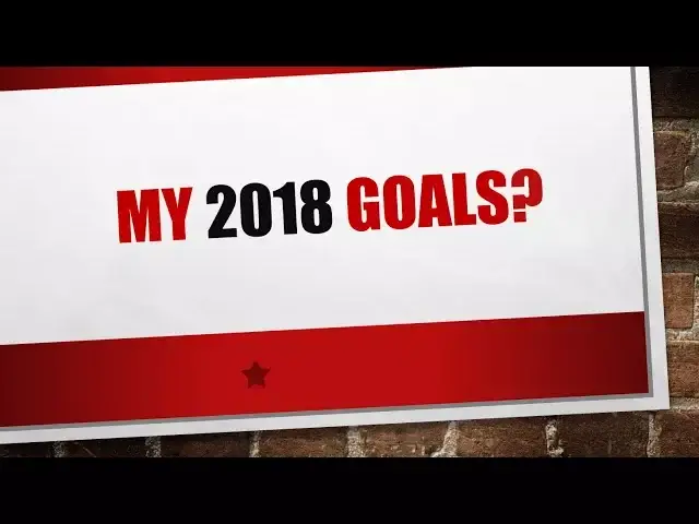'Video thumbnail for Investing Wisely 2018 Financial and YouTube Goals'