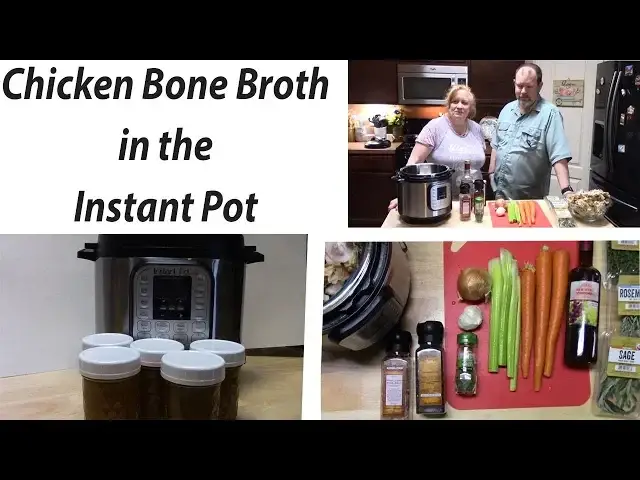 'Video thumbnail for Instant Pot Chicken Bone Broth'