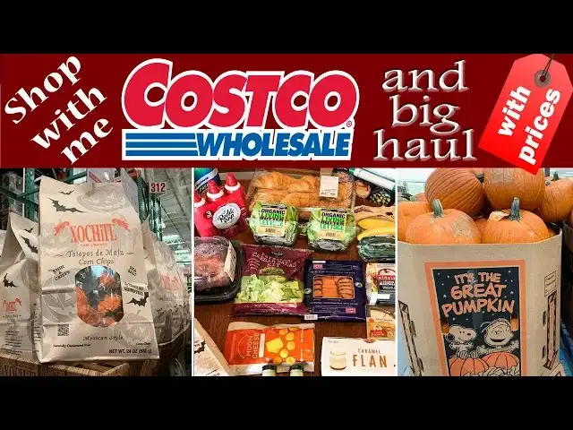 'Video thumbnail for BIG COSTCO HAUL WITH PRICES | SHOP WITH ME AT COSTCO | END OF SEPT 2019'