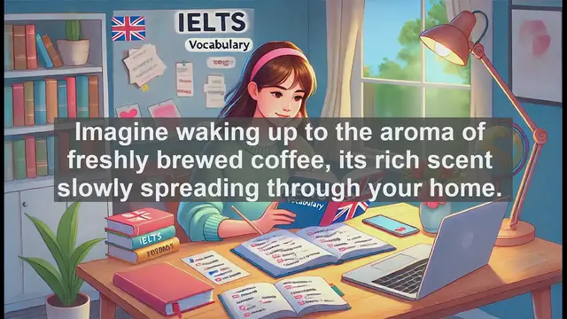 'Video thumbnail for 5000 Must Know IELTS 8.0 Vocabulary - Percolate: A Versatile Verb for IELTS Success'