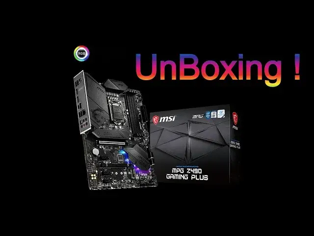 'Video thumbnail for 💎MSI MPG Z490 Gaming Plus Motherboard Unboxing and Overview??'