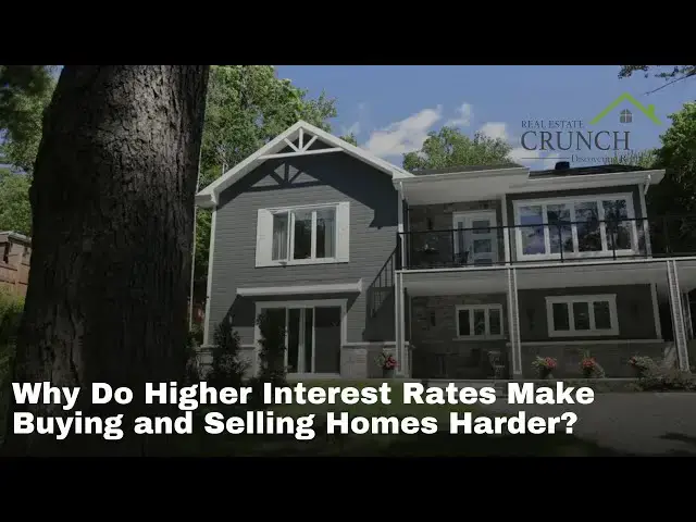 'Video thumbnail for Why Do Higher Interest Rates Make Buying and Selling Homes Harder?'