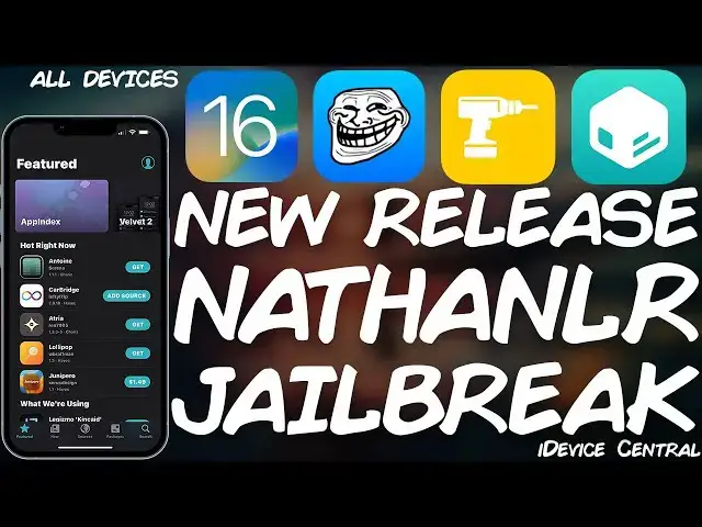 'Video thumbnail for New Nathanlr JAILBREAK RELEASED For All Devices (Open Source) on iOS 16.5.1 - 16.6.1 (With Sileo)'