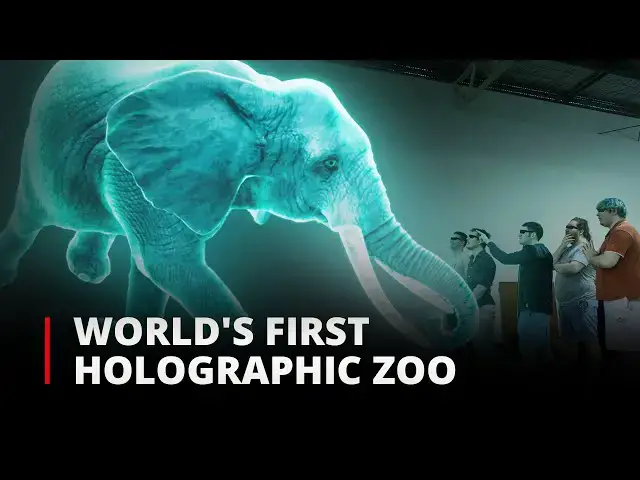 'Video thumbnail for Australia Unveils World's First Holographic Zoo | 12am News'