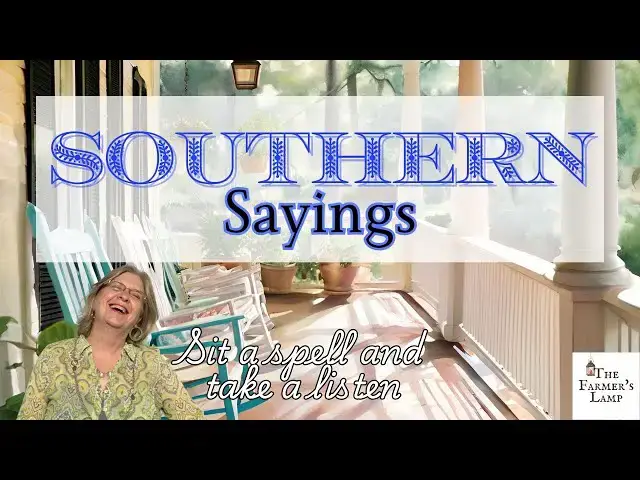 'Video thumbnail for Let’s Talk Southern Sayings (Sayin’s)'