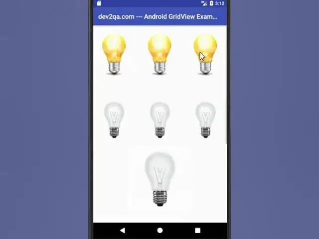 'Video thumbnail for android grid view and image switcher example'