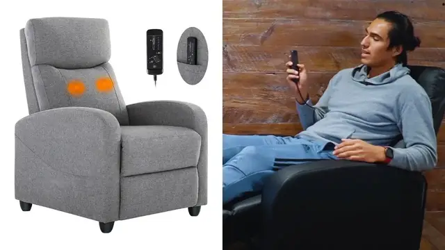 'Video thumbnail for Everything To Know About This Sweetcrispy Massage Recliner Chair'