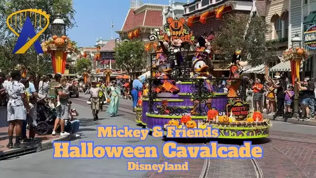 'Video thumbnail for Mickey and Friends Halloween Cavalcade at Disneyland 2024'