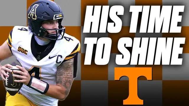 'Video thumbnail for a to z sports - tennessee volunteers: joey aguilar: vols' transfer qb aims to follow a successful trend'