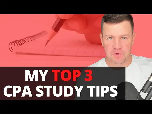 'Video thumbnail for My Top 3 CPA Study Tips'