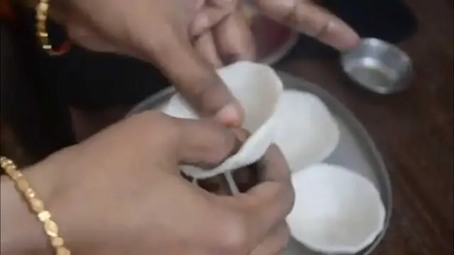 'Video thumbnail for How to make kozhukattai soppu/cup'