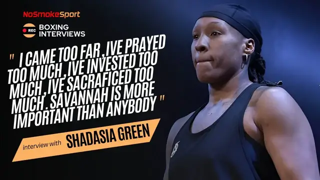 'Video thumbnail for Shadasia Green States She Isn't Chasing Claressa Shields "I Want Undisputed At Super-Middleweight"'