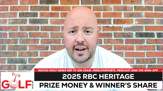 'Video thumbnail for The 2025 RBC Heritage purse and winner's share are Signature-sized'