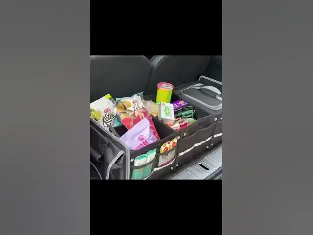 'Video thumbnail for Car Trunk Organizer Bag – Neat, Anti-Slip Storage for Your Vehicle #aliexpress #aliexpressfinds'