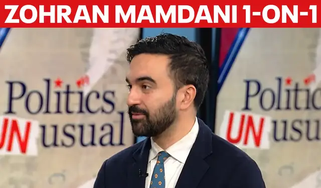 'Video thumbnail for NYC mayoral candidate Zohran Mamdani: Full Politics Unusual interview'