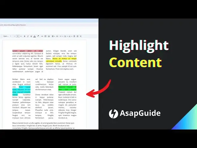 'Video thumbnail for How to Highlight Text with Background Color on Google Docs'