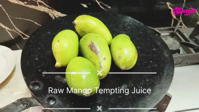 'Video thumbnail for Raw Mango Tempting Juice Recipe'