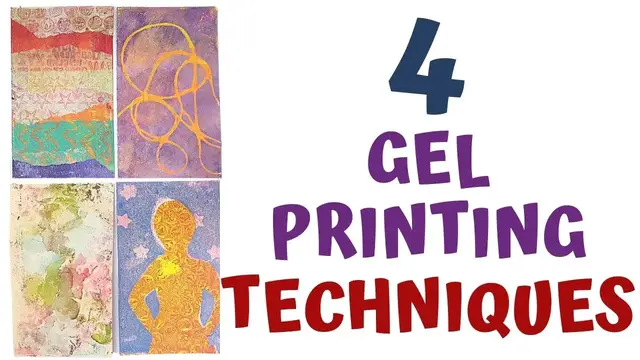 'Video thumbnail for Gel Printing Techniques'