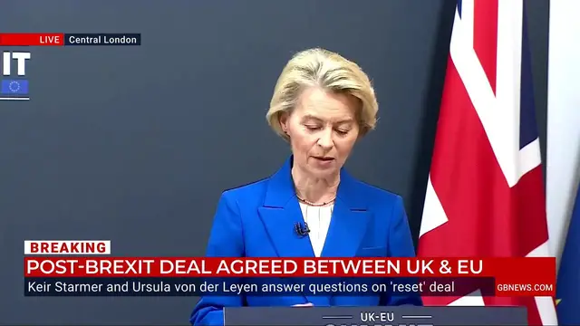 'Video thumbnail for Ursula von der Leyen: 'EU-UK Brexit reset is a new chapter in our unique relationship''