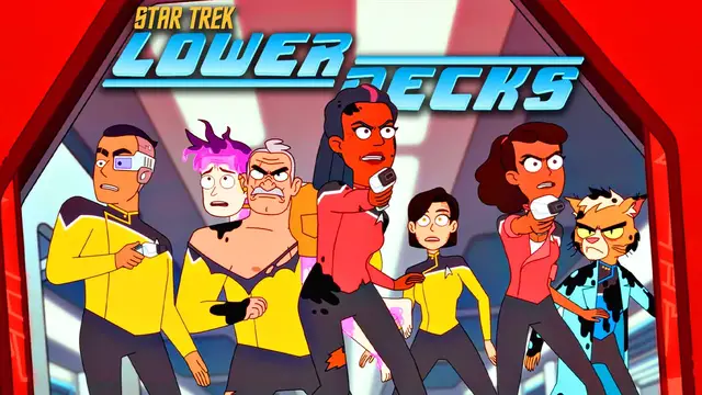 'Video thumbnail for 10 things you didn't know about Star Trek Lower Decks'
