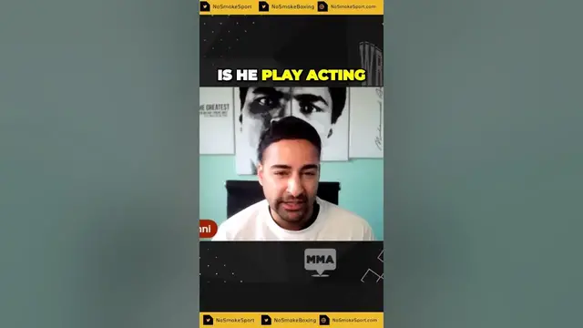 'Video thumbnail for Was Oleksandr Usyk 'Play Acting' From Low Blow #shorts'