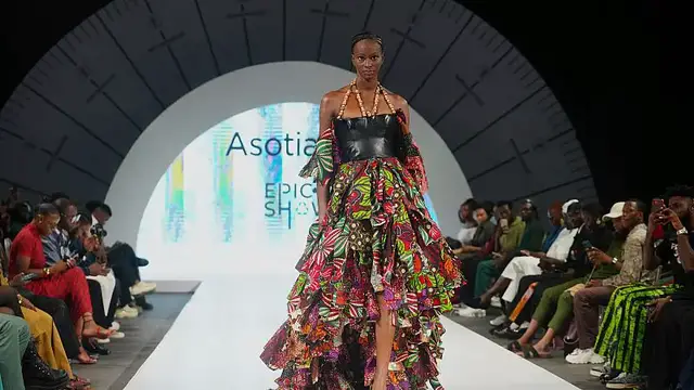 'Video thumbnail for Young designers grace the runway at Fashion Finest Africa’s show in Lagos'