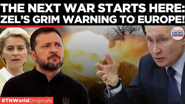 'Video thumbnail for Putin Laughs Off NATO, Zelensky Warns Europe of Russian Attack Soon! | Times Now World'
