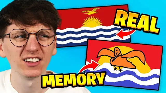 'Video thumbnail for Drawing Country Flags From Memory'