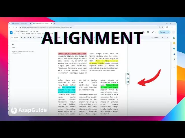 'Video thumbnail for How to Align Text in Google Docs'