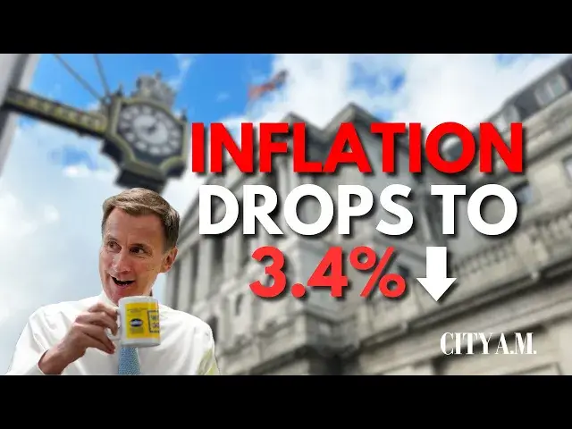 'Video thumbnail for Will the Bank of England cut interest rates now that inflation has dropped to 3.4%?'
