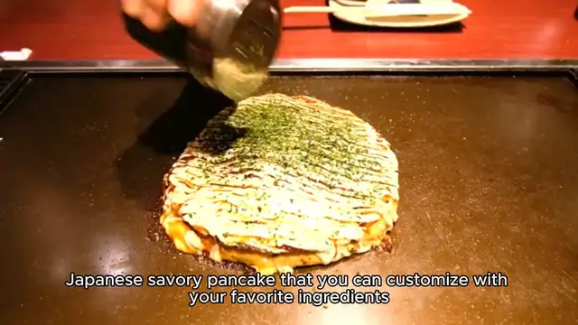 'Video thumbnail for Okonomiyaki recipe'