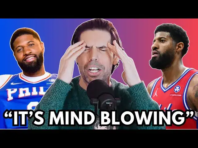 'Video thumbnail for Paul George Embarrasses Himself By “Quitting” Podcasting During Lost Sixers Season'