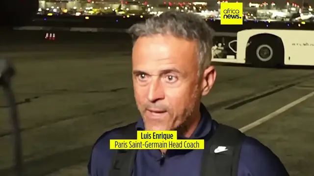 'Video thumbnail for Paris Saint-Germain arrive in Los Angeles for FIFA Club World Cup'