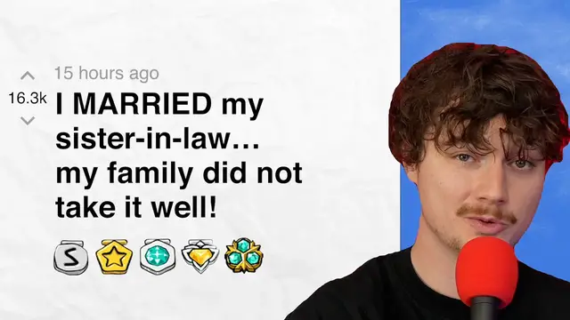 'Video thumbnail for I married my sister-in-law… my family did not take it well! - r/relationship_advice | Reddit Stories'