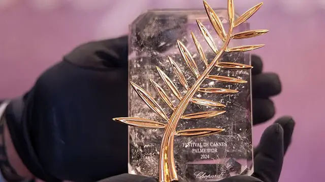 'Video thumbnail for Inside the making of the Palme d’Or'